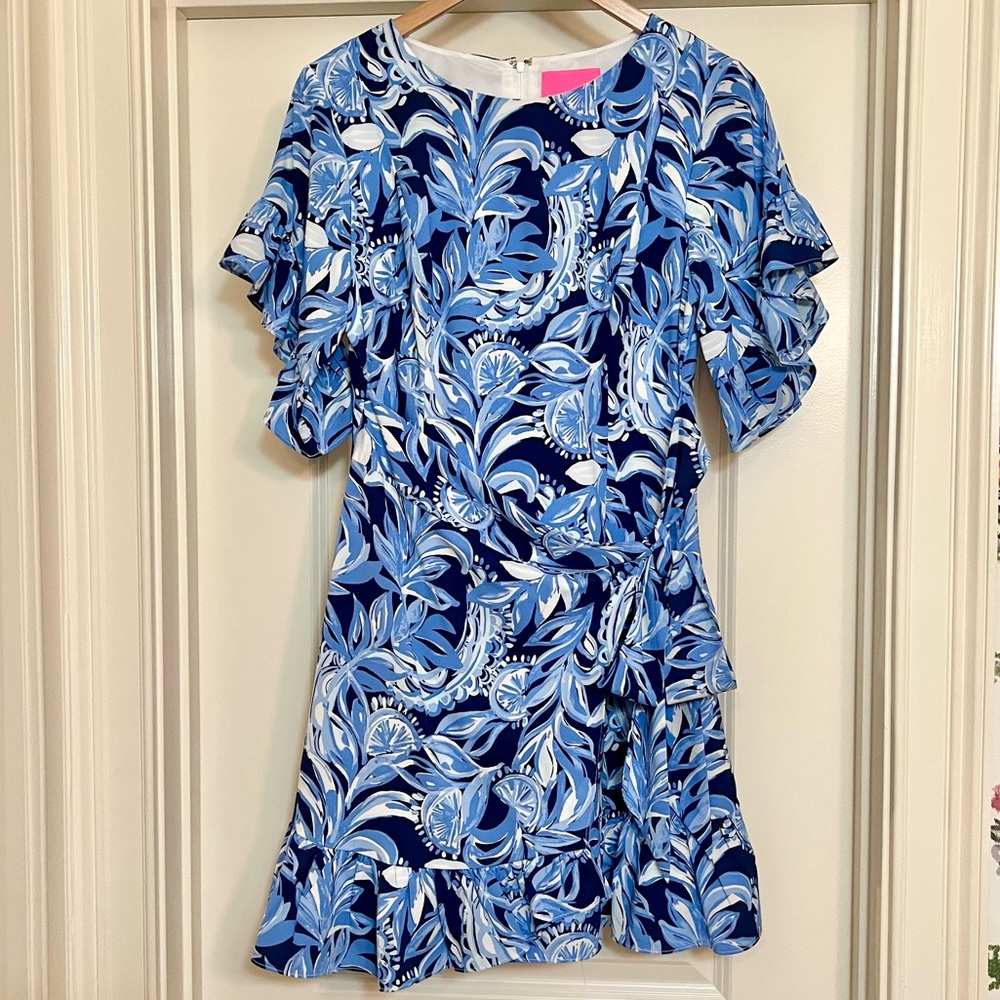 Lilly Pulitzer Darlah stretch faux wrap dress